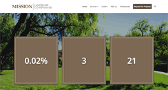 Desktop Screenshot of missionlandscape.com